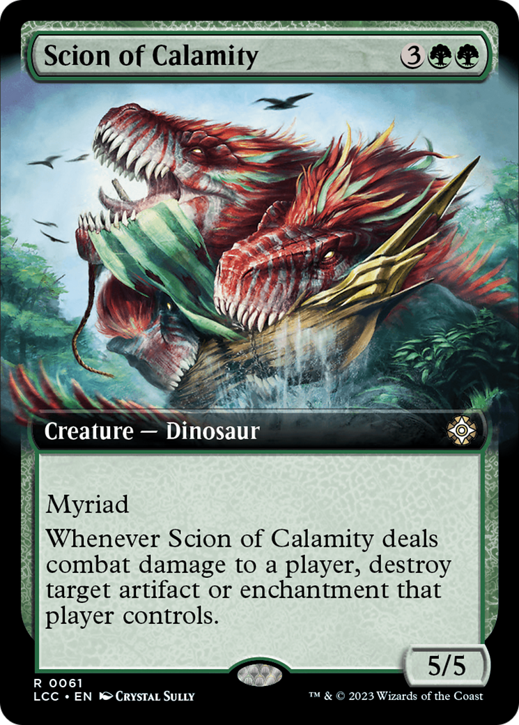 Scion of Calamity (Extended Art) [The Lost Caverns of Ixalan Commander] - Trinity Hobby