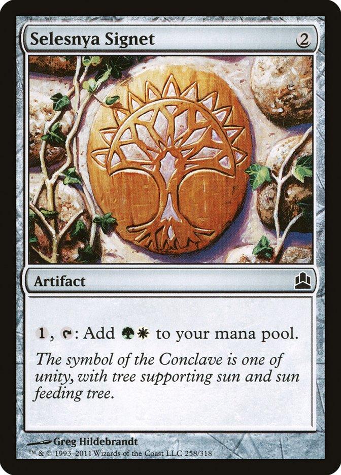 Selesnya Signet [Commander 2011] - Trinity Hobby