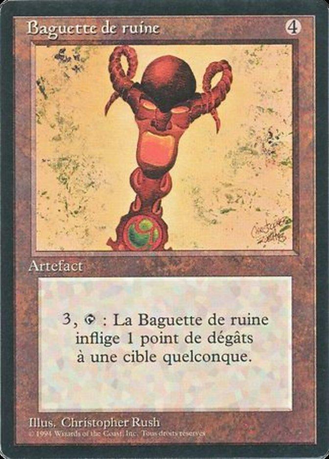 Rod of Ruin [Foreign Black Border] - Trinity Hobby