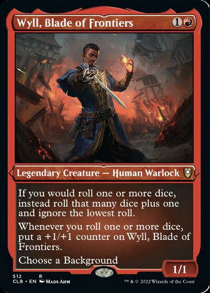 Wyll, Blade of Frontiers (Foil Etched) [Commander Legends: Battle for Baldur's Gate] - Trinity Hobby