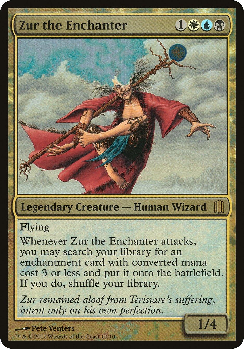 Zur the Enchanter (Oversized) [Commander's Arsenal Oversized] - Trinity Hobby