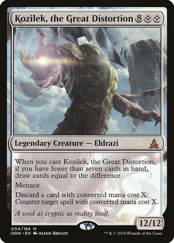 Kozilek, the Great Distortion [Oath of the Gatewatch] - Trinity Hobby