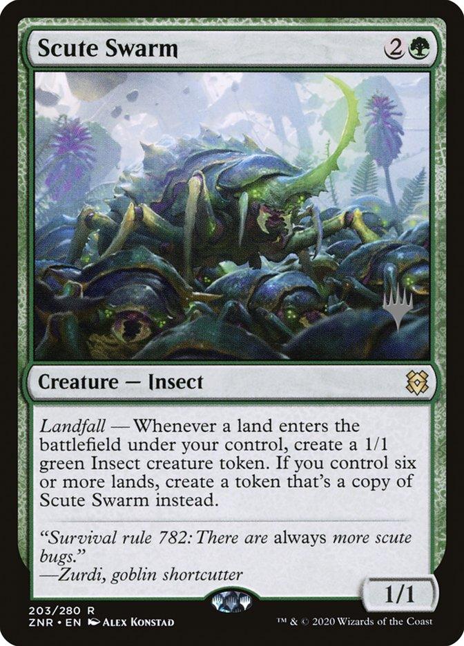 Scute Swarm (Promo Pack) [Zendikar Rising Promos] - Trinity Hobby