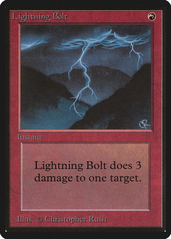 Lightning Bolt [Beta Edition] - Trinity Hobby