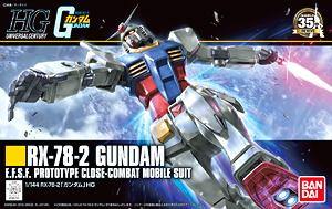 Bandai: HGUC 1/144 RX-78-2 Gundam - Trinity Hobby