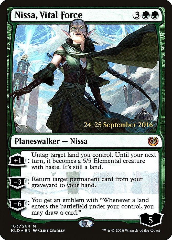 Nissa, Vital Force [Kaladesh Prerelease Promos] - Trinity Hobby