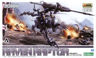 ZOIDS EZ-027 RAVEN RAPTOR MODEL KIT + PILE BUNKER - Trinity Hobby