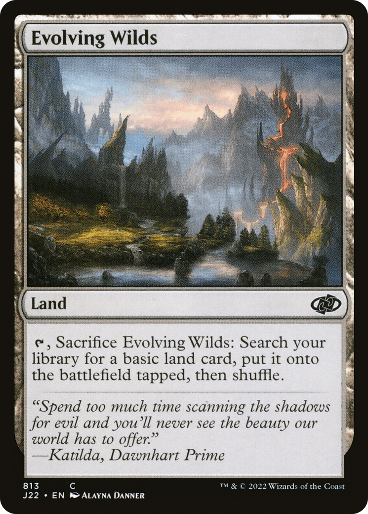 Evolving Wilds [Jumpstart 2022] - Trinity Hobby