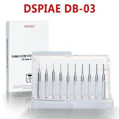 Dspiae: Dspiae Tungsten Steel Drill Bits 0.3 - 3.0mm - Trinity Hobby