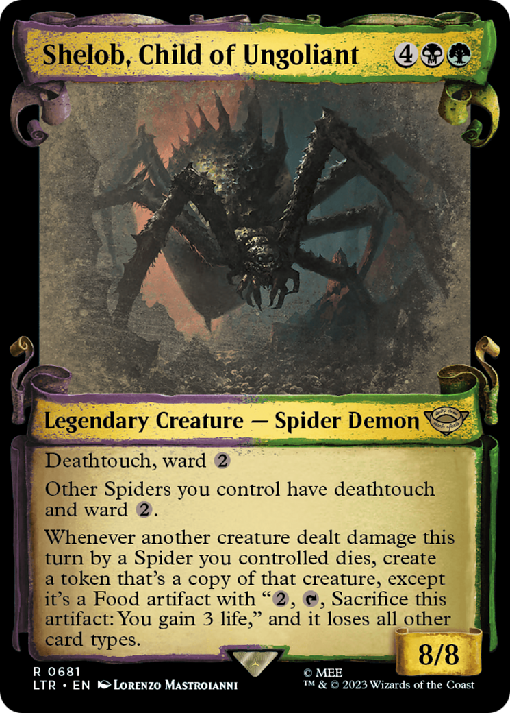 Shelob, Child of Ungoliant [The Lord of the Rings: Tales of Middle-Earth Showcase Scrolls] - Trinity Hobby