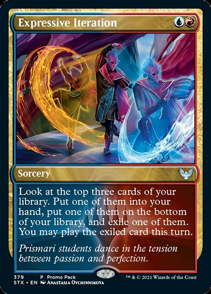 Expressive Iteration (Promo Pack) [Strixhaven: School of Mages Promos] - Trinity Hobby