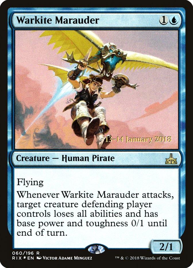 Warkite Marauder [Rivals of Ixalan Prerelease Promos] - Trinity Hobby
