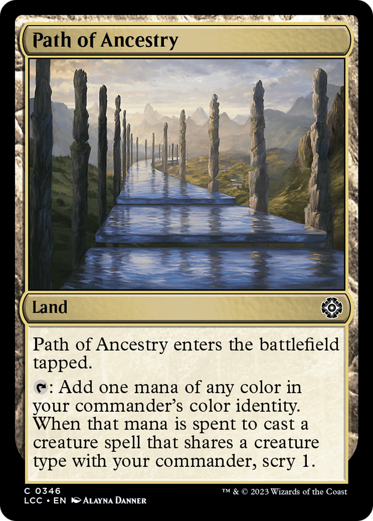 Path of Ancestry [The Lost Caverns of Ixalan Commander] - Trinity Hobby