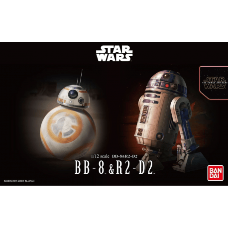 1/12 BB-8 & R2-D2 - Trinity Hobby