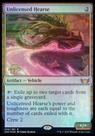 Unlicensed Hearse [Streets of New Capenna Prerelease Promos] - Trinity Hobby