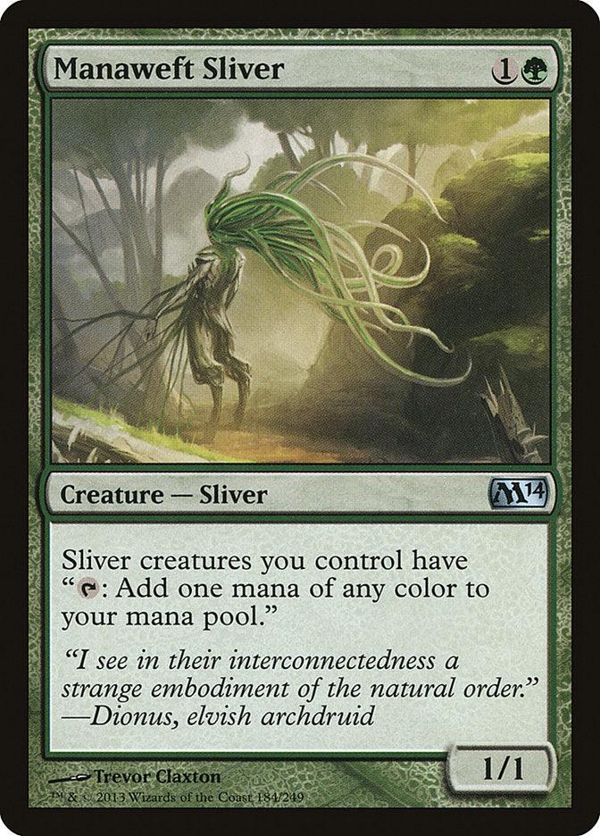 Manaweft Sliver [Magic 2014] - Trinity Hobby