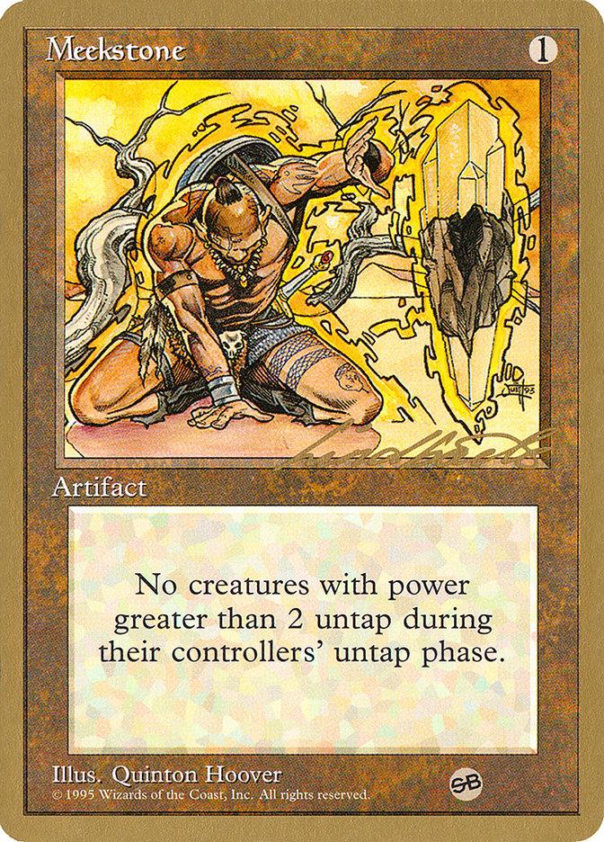 Meekstone (Leon Lindback) (SB) [Pro Tour Collector Set] - Trinity Hobby