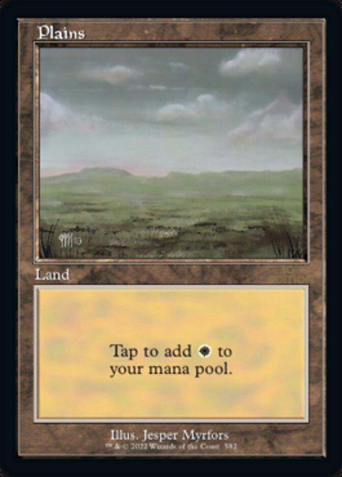 Plains (Retro) (582) [30th Anniversary Edition] - Trinity Hobby