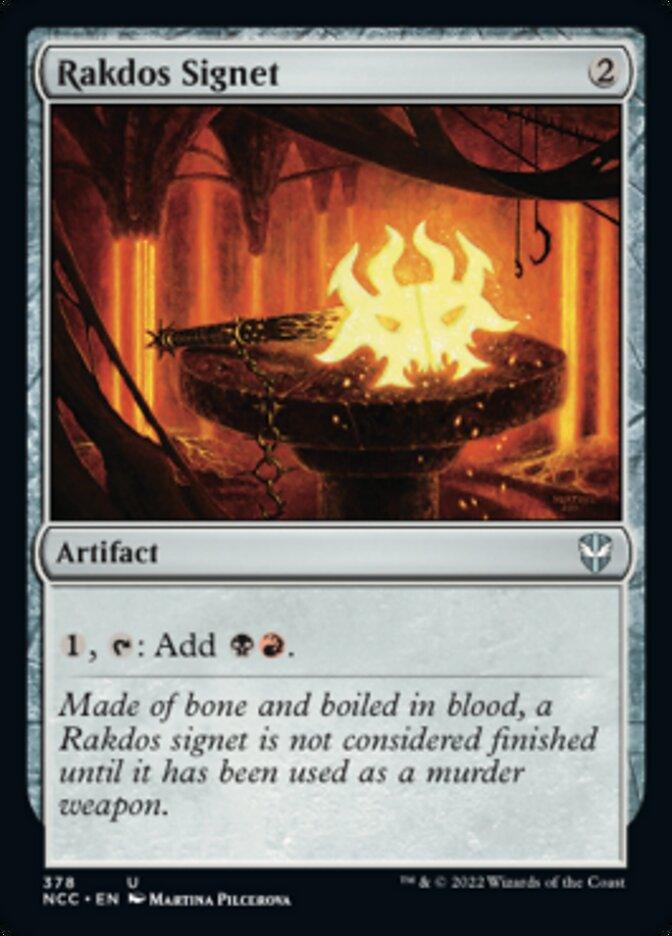 Rakdos Signet [Streets of New Capenna Commander] - Trinity Hobby