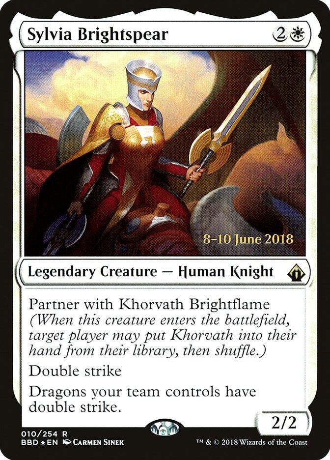 Sylvia Brightspear [Battlebond Prerelease Promos] - Trinity Hobby