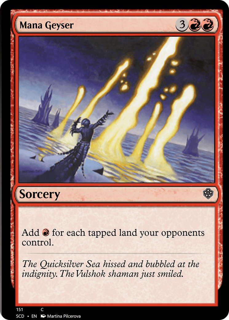 Mana Geyser [Starter Commander Decks] - Trinity Hobby