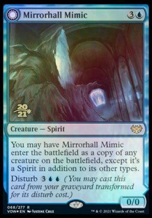 Mirrorhall Mimic // Ghastly Mimicry [Innistrad: Crimson Vow Prerelease Promos] - Trinity Hobby
