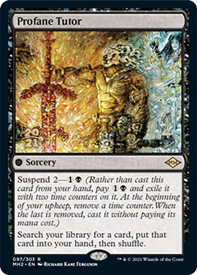 Profane Tutor [Modern Horizons 2 Prerelease Promos] - Trinity Hobby