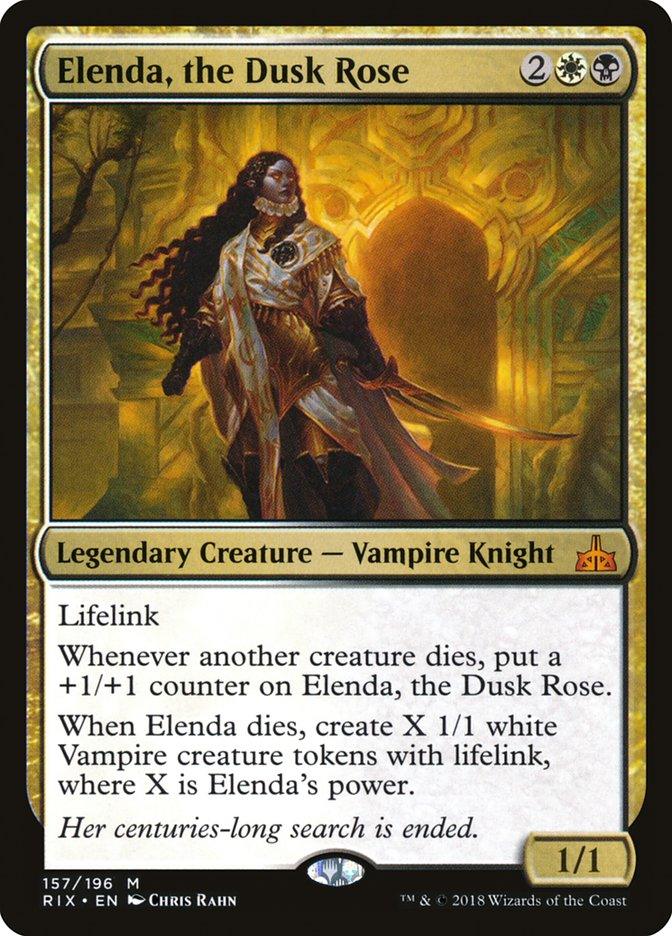 Elenda, the Dusk Rose [Rivals of Ixalan] - Trinity Hobby