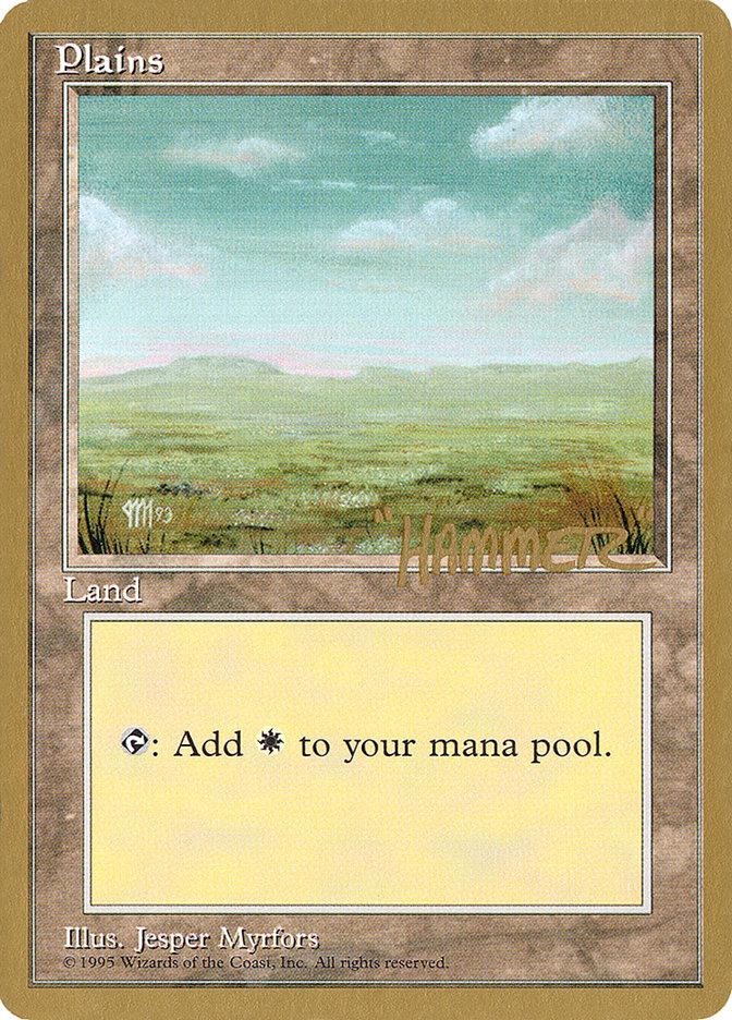 Plains (shr364) (Shawn "Hammer" Regnier) [Pro Tour Collector Set] - Trinity Hobby