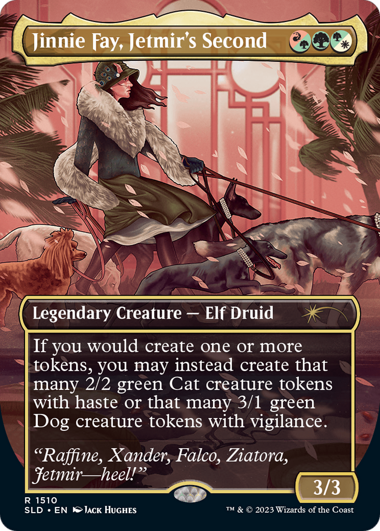 Jinnie Fay, Jetmir's Second // Jinnie Fay, Jetmir's Second [Secret Lair Commander Deck: Raining Cats and Dogs] - Trinity Hobby