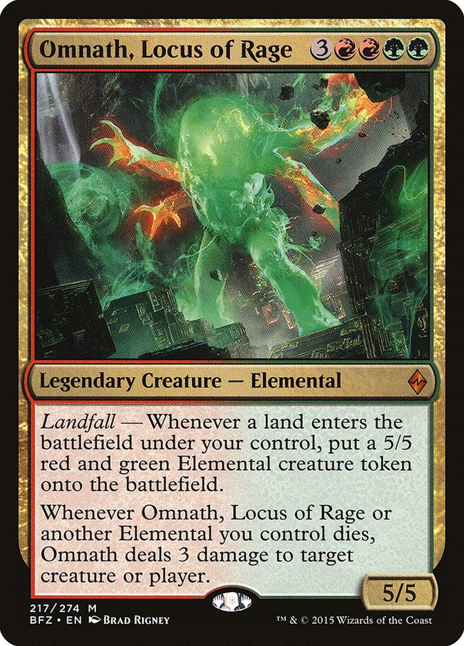 Omnath, Locus of Rage [Battle for Zendikar] - Trinity Hobby