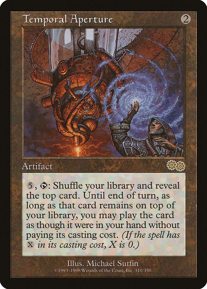 Temporal Aperture [Urza's Saga] - Trinity Hobby