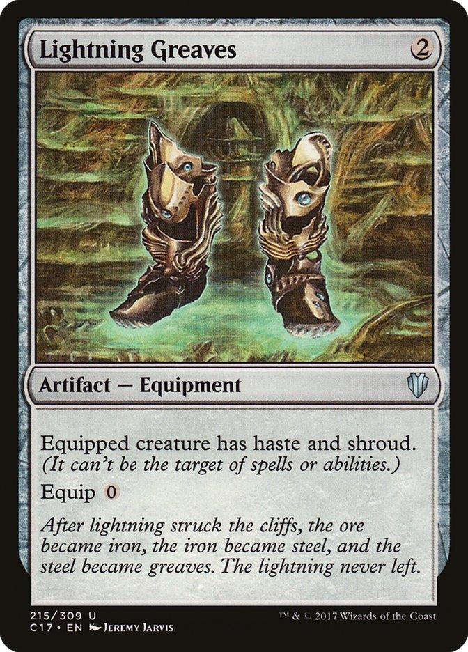 Lightning Greaves [Commander 2017] - Trinity Hobby