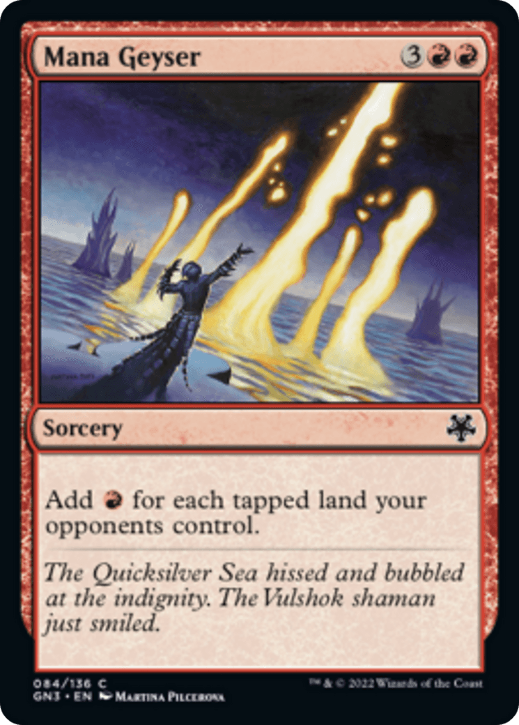 Mana Geyser [Game Night: Free-for-All] - Trinity Hobby