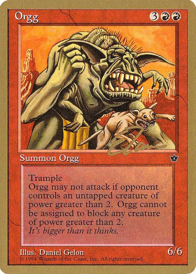 Orgg (Eric Tam) [Pro Tour Collector Set] - Trinity Hobby