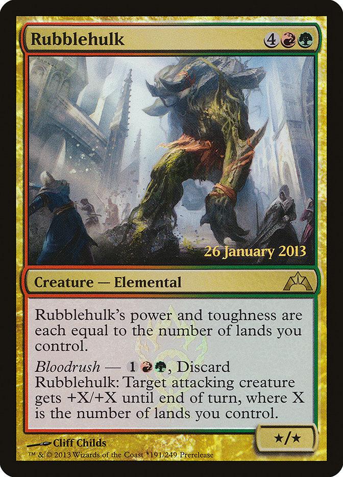 Rubblehulk [Gatecrash Prerelease Promos] - Trinity Hobby