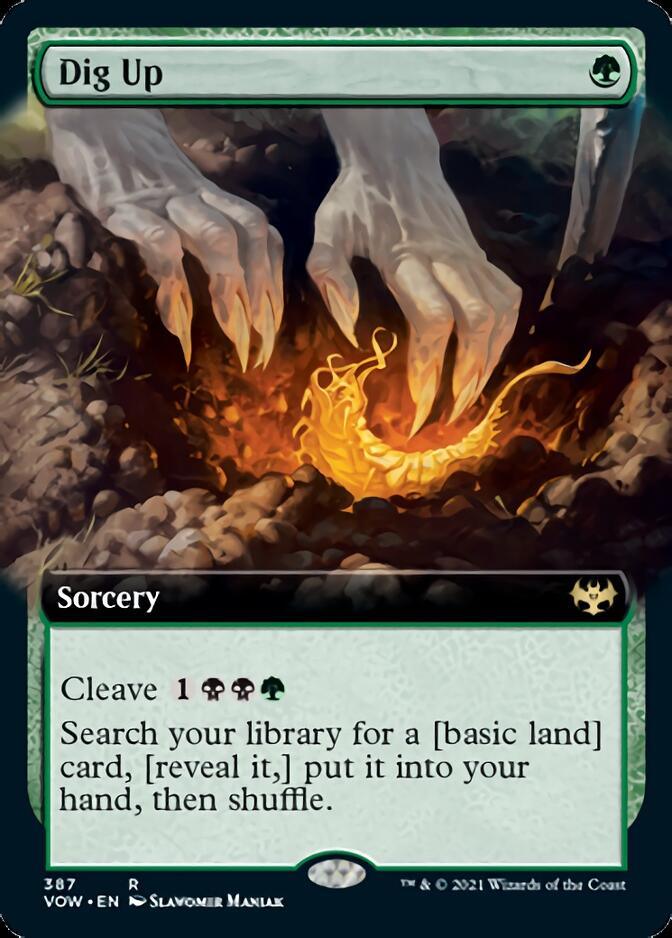 Dig Up (Extended Art) [Innistrad: Crimson Vow] - Trinity Hobby