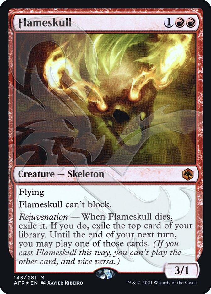 Flameskull (Ampersand Promo) [Dungeons & Dragons: Adventures in the Forgotten Realms Promos] - Trinity Hobby