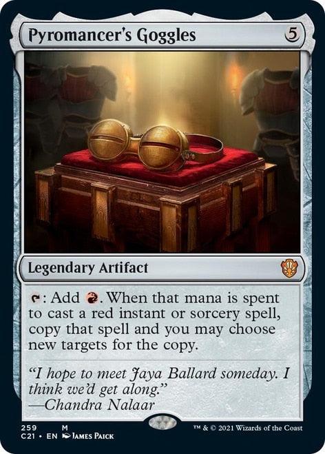 Pyromancer's Goggles [Commander 2021] - Trinity Hobby
