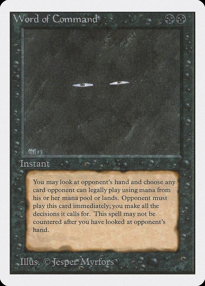 Word of Command [Unlimited Edition] - Trinity Hobby