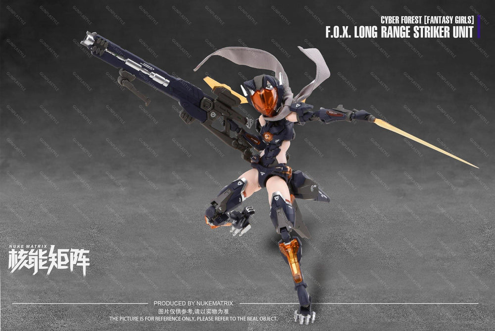 Nuke Matrix: [Pre-Order] Nuke Matrix FOX Long Range Strike Unit (Cyber Forest [Fantasy Girls] + PO bonus  [September 2021] - Trinity Hobby