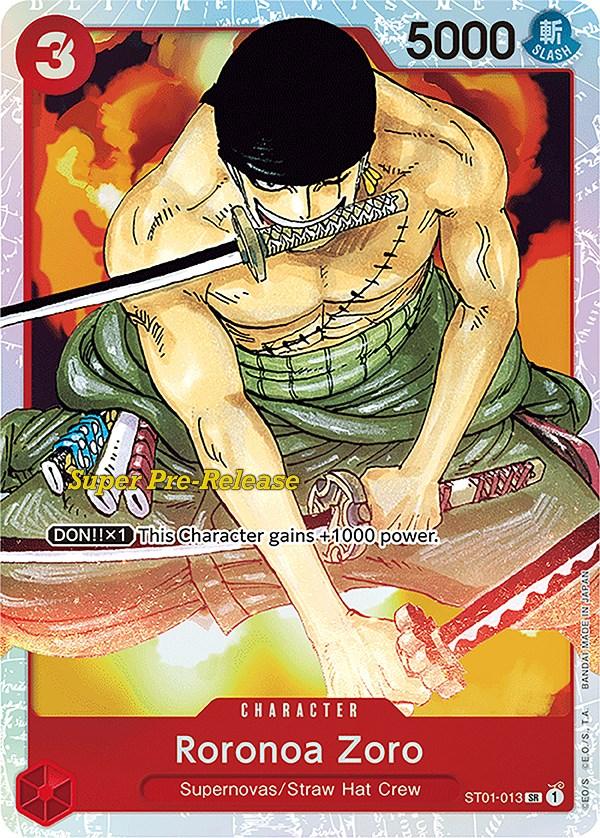 Roronoa Zoro [Super Pre-Release Starter Deck: Straw Hat Crew] - Trinity Hobby
