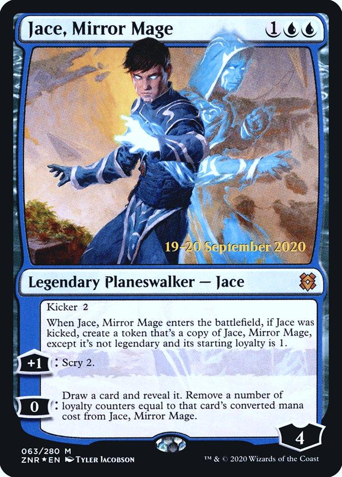Jace, Mirror Mage [Zendikar Rising Prerelease Promos] - Trinity Hobby