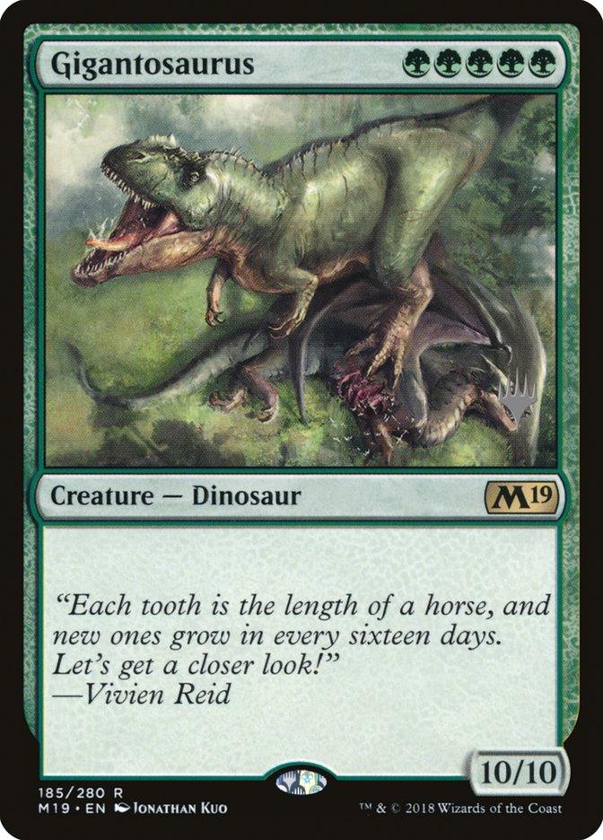Gigantosaurus (Promo Pack) [Core Set 2019 Promos] - Trinity Hobby