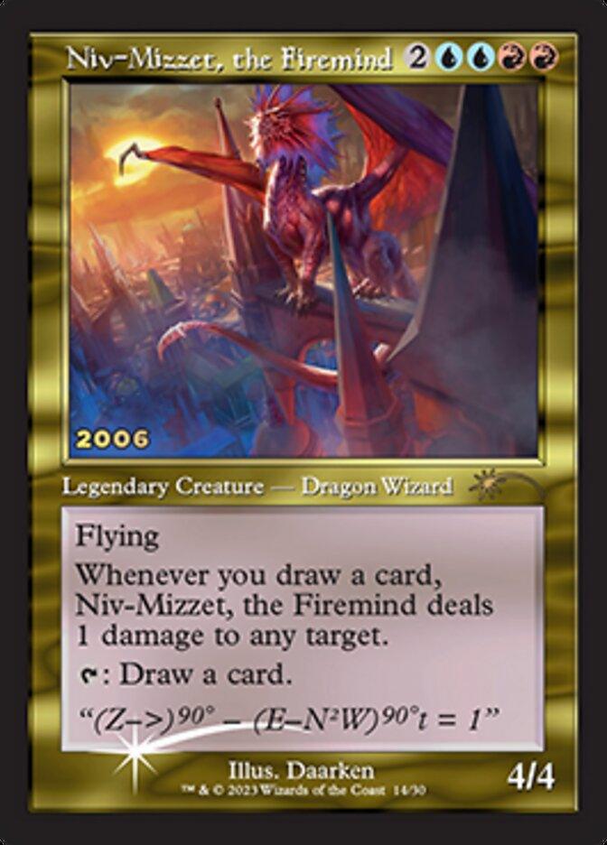 Niv-Mizzet, the Firemind [30th Anniversary Promos] - Trinity Hobby