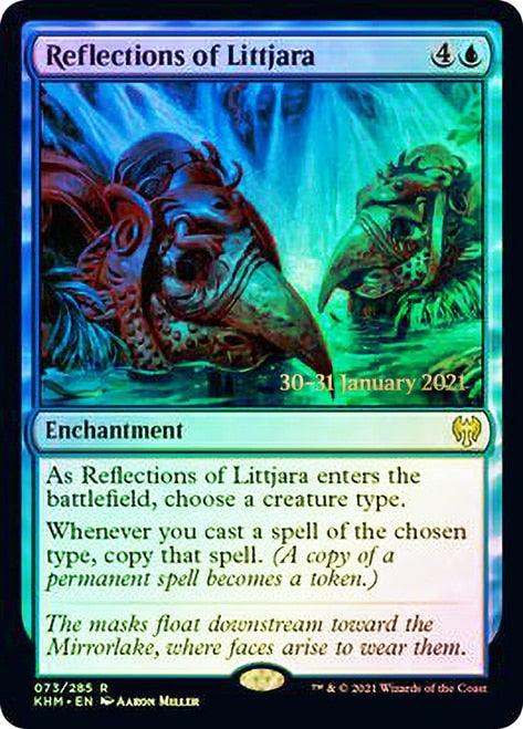 Reflections of Littjara [Kaldheim Prerelease Promos] - Trinity Hobby