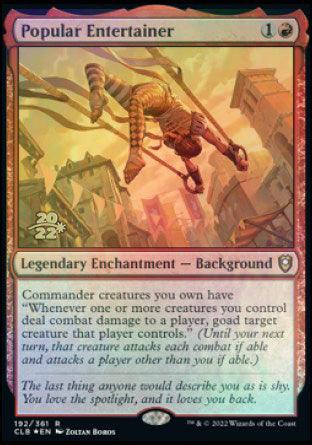 Popular Entertainer [Commander Legends: Battle for Baldur's Gate Prerelease Promos] - Trinity Hobby