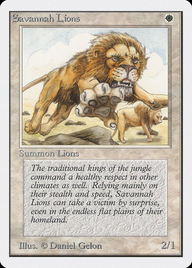 Savannah Lions [Unlimited Edition] - Trinity Hobby