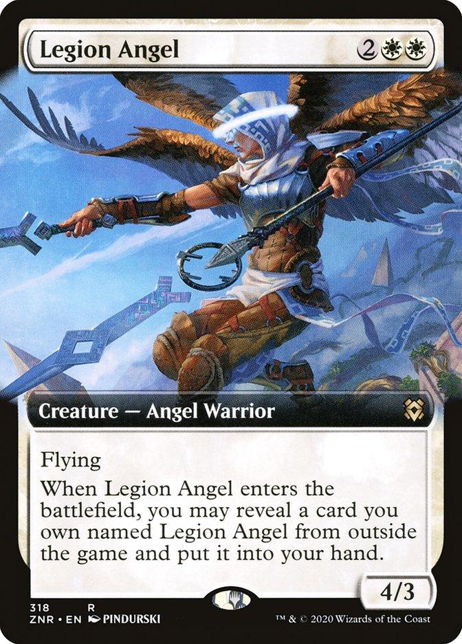 Legion Angel (Extended Art) [Zendikar Rising] - Trinity Hobby
