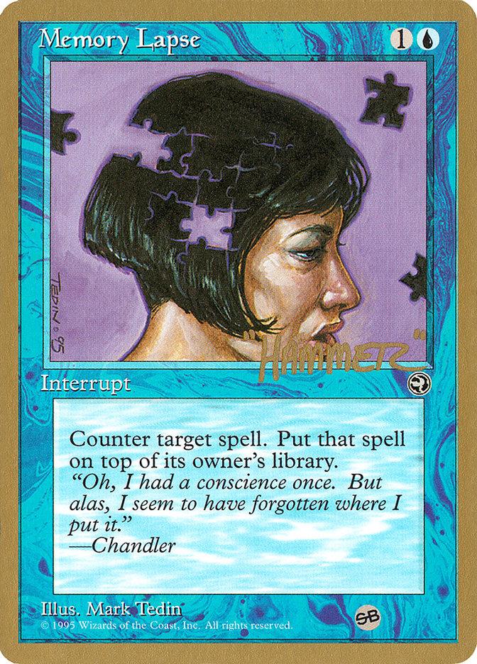 Memory Lapse (Jigsaw) (Shawn "Hammer" Regnier) (SB) [Pro Tour Collector Set] - Trinity Hobby